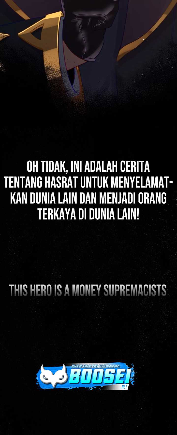 This Hero is a Money Supremacist Chapter 00.1 Gambar 12
