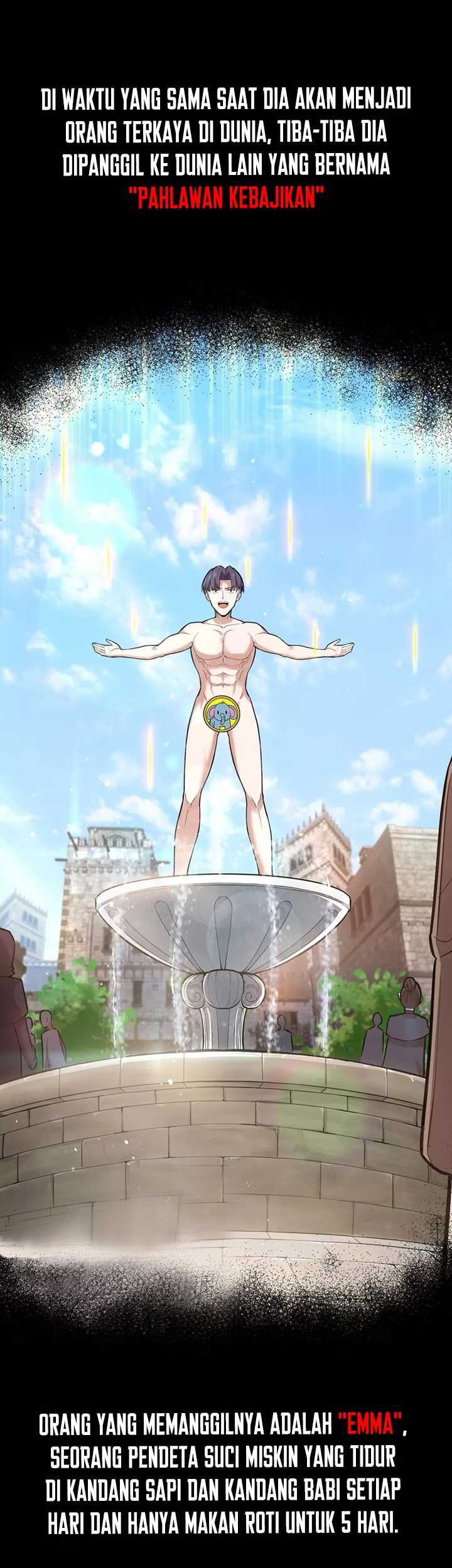 This Hero is a Money Supremacist Chapter 00.1 Gambar 3