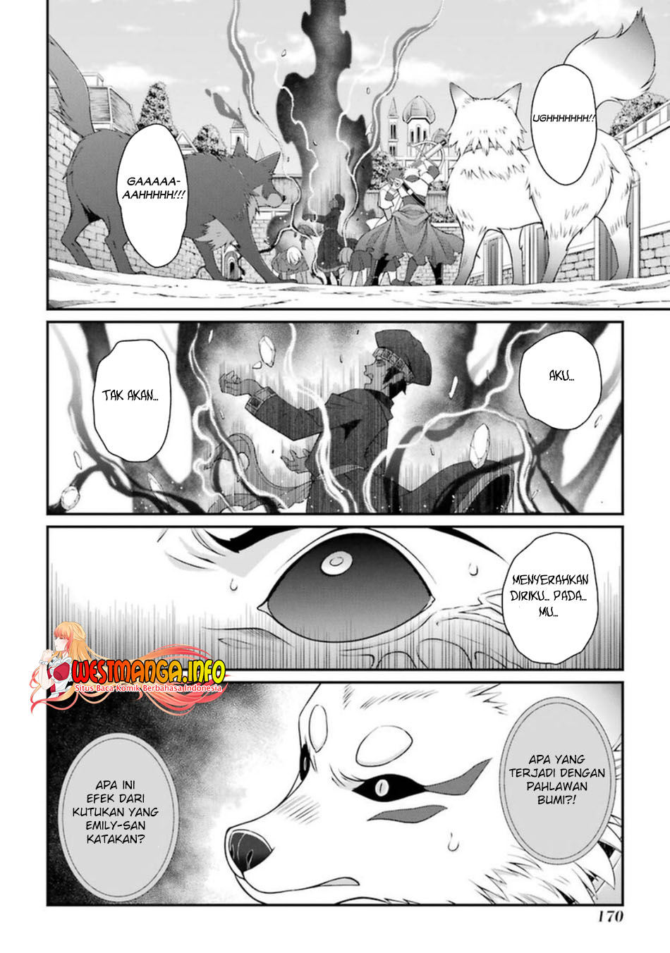 Shikkoku tsukai no saikyo yusha nakama zen’in ni uragira retanode saikyo no mamono Chapter 43 Gambar 6