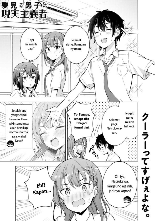 Baca Komik Yumemiru Danshi wa Genjitsushugisha Chapter 16.1 Gambar 1