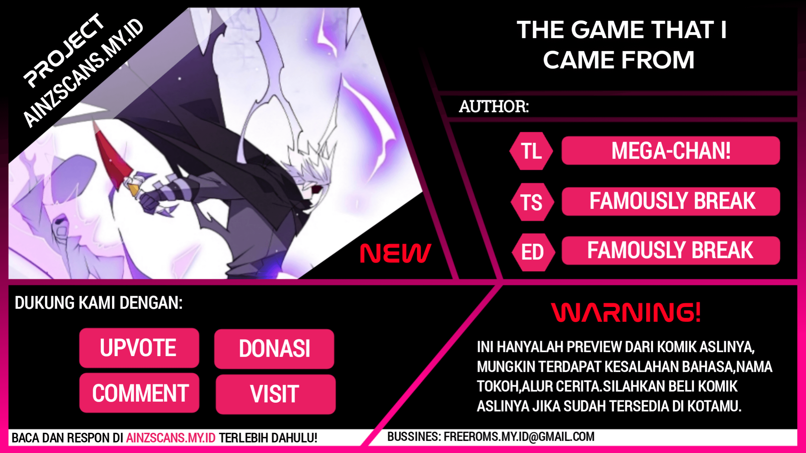 Baca Komik The Game That I Came From Chapter 103 Gambar 1