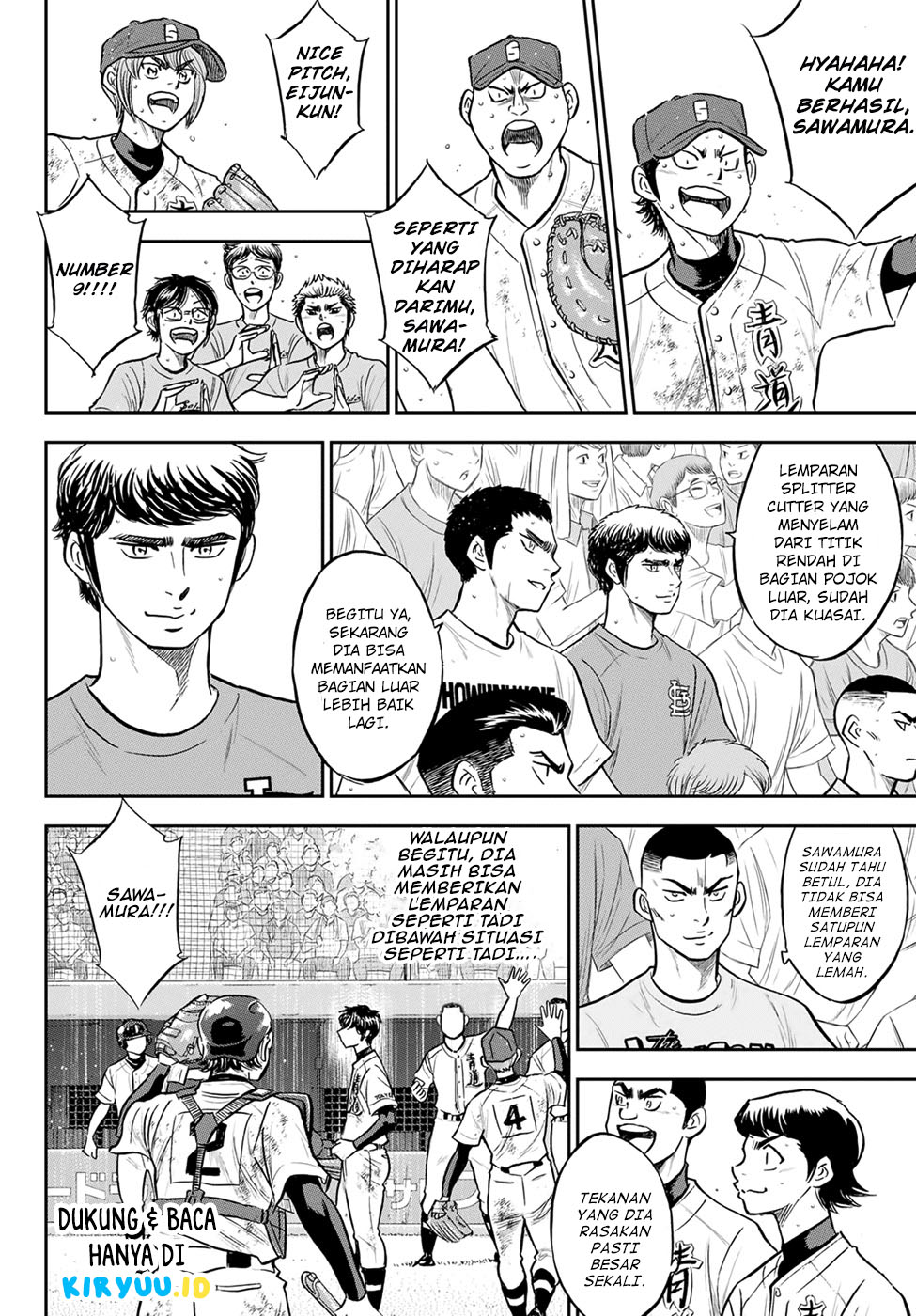 Diamond no Ace Act 2 Chapter 296 Gambar 5