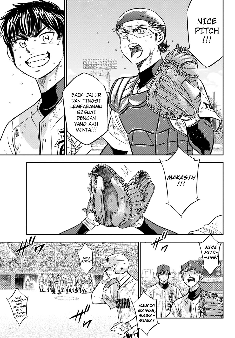 Diamond no Ace Act 2 Chapter 296 Gambar 6