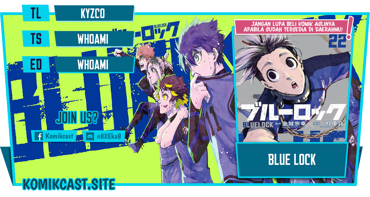 Baca Komik Blue Lock Chapter 201 Gambar 1