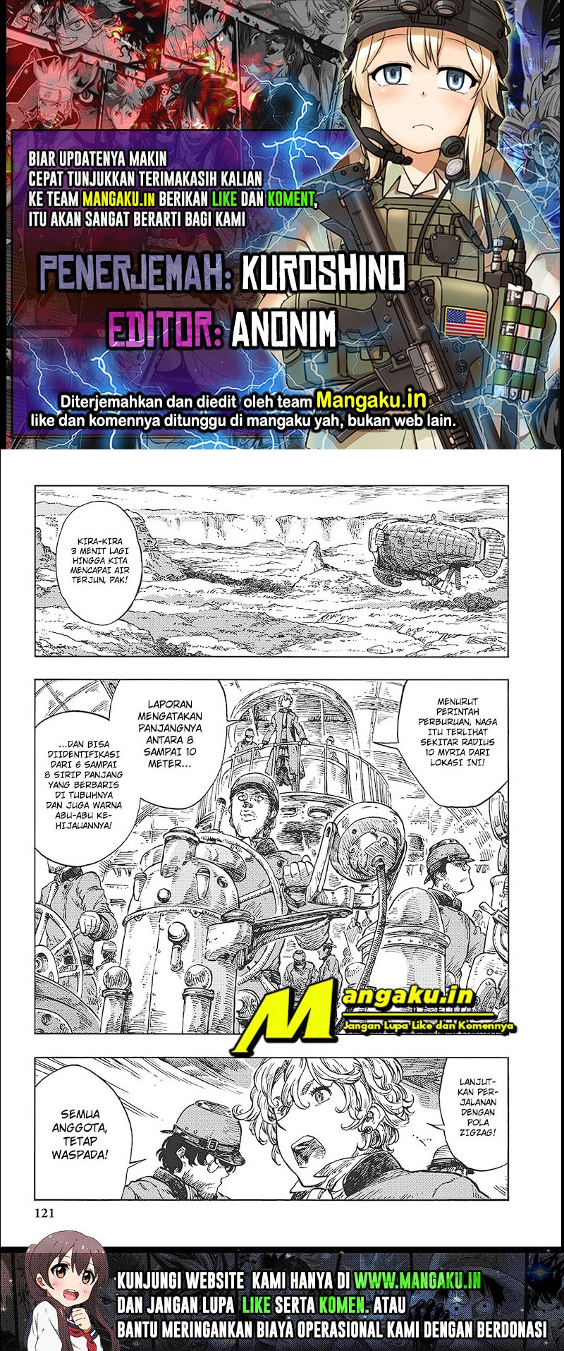 Baca Komik Kuutei Dragons Chapter 22.1 Gambar 1