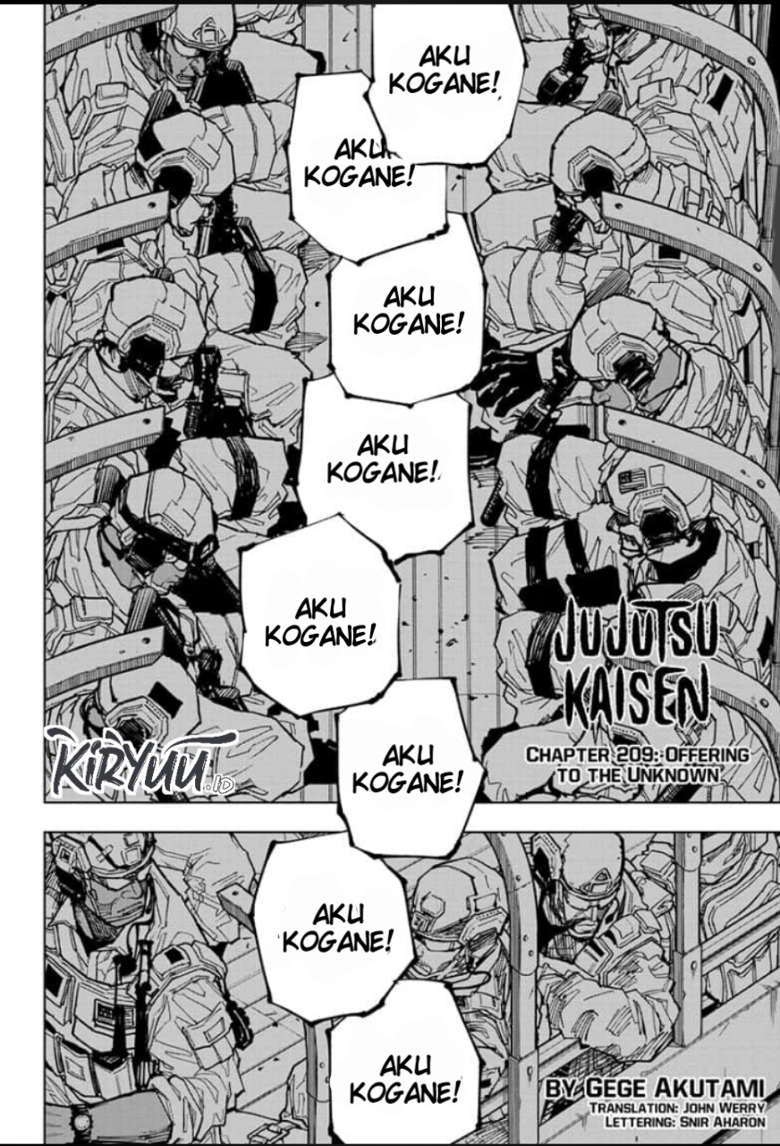 Jujutsu Kaisen Chapter 209 Gambar 3