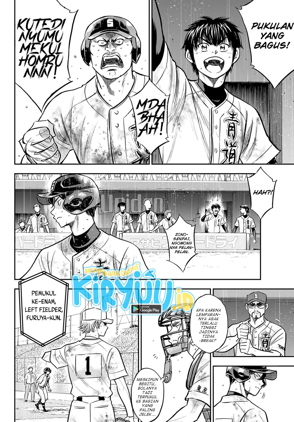Diamond no Ace Act 2 Chapter 297 Gambar 10