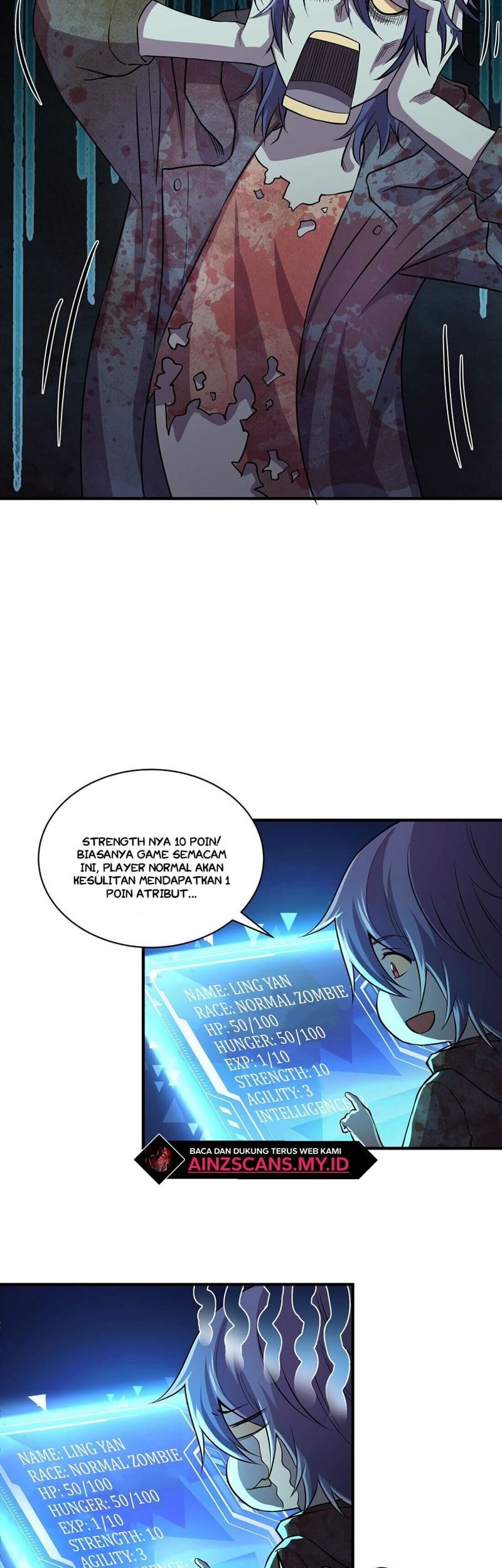 Saving the World, But I’m Just a Zombie! Chapter 01 Gambar 30