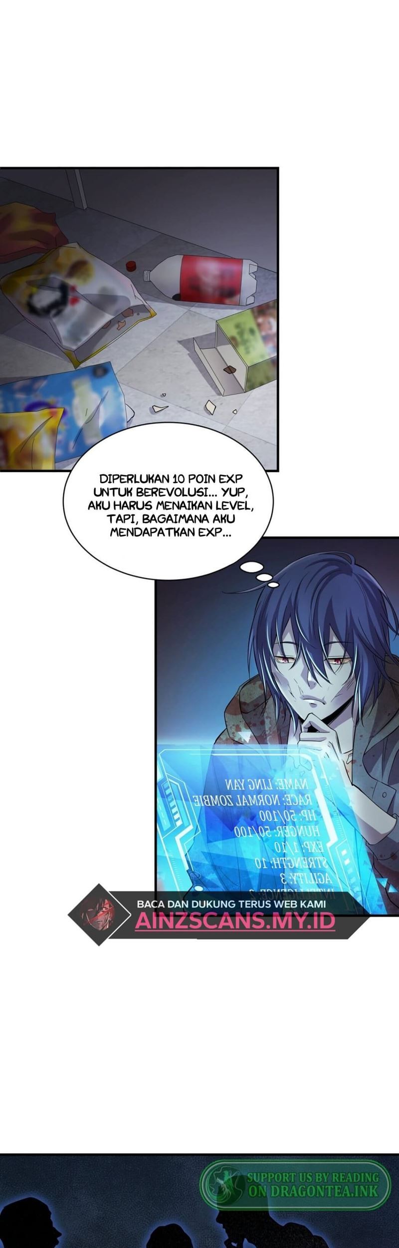 Saving the World, But I’m Just a Zombie! Chapter 01 Gambar 47