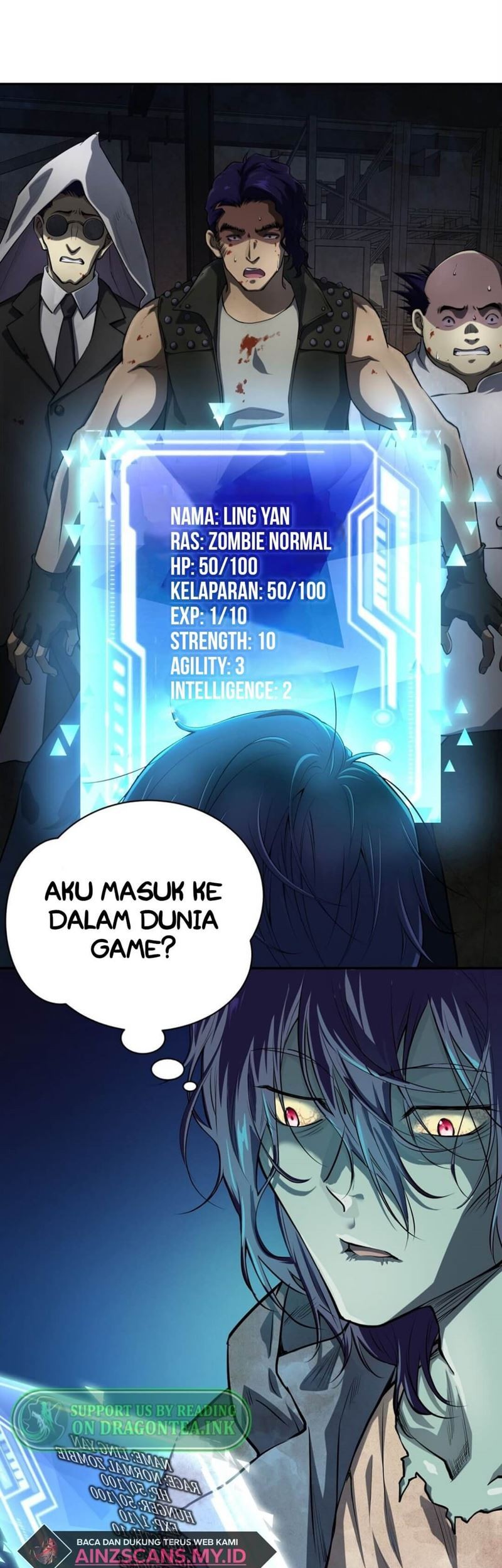 Saving the World, But I’m Just a Zombie! Chapter 01 Gambar 12