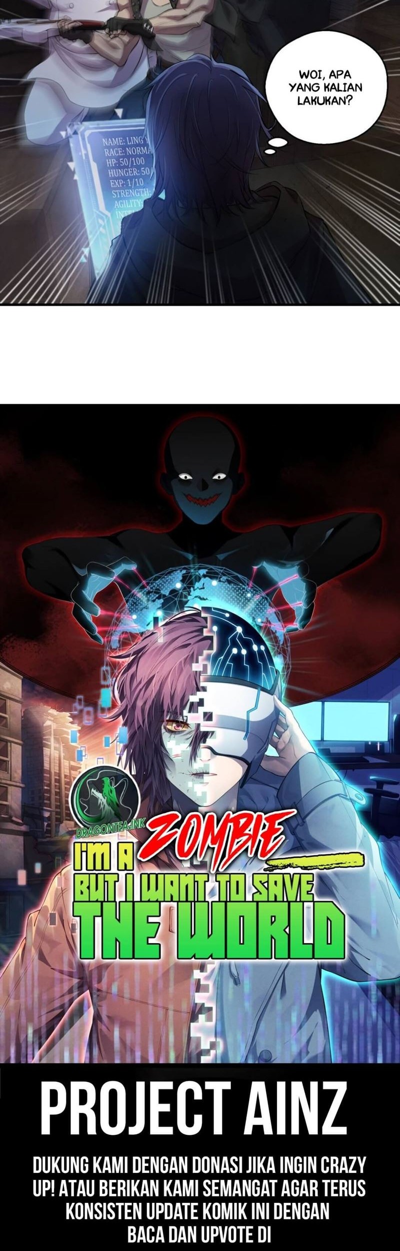 Saving the World, But I’m Just a Zombie! Chapter 01 Gambar 15
