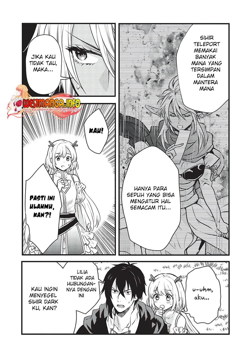 Kuro no Kenja ha Kage wo Oru Chapter 08 Gambar 6