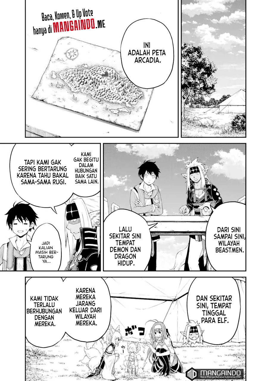 Baca Tensei Shitara Saikyoushutachi ga Sumau Shima Deshita. Kono Shima de Slow Life wo Tanoshimimasu Chapter 03.2 Gambar 2