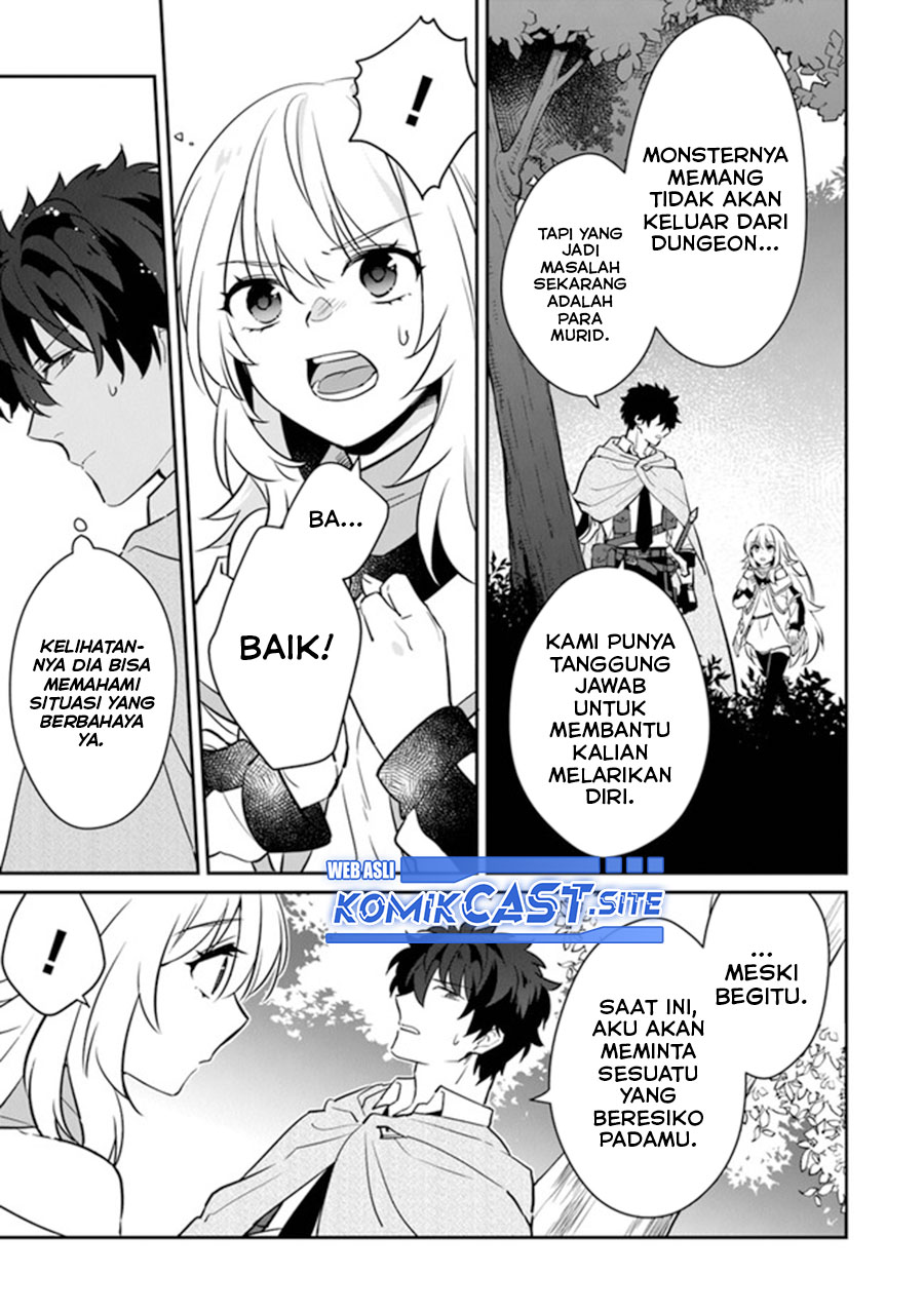 Daizai Dungeon Kyoushuujo no Hanmen Kyoushi: Hazure Gift no “Annaijin” ga Jitsuha Saikyou no Tansakusha de Aru Koto o, Seito-tachi wa Mada Shiranai Chapter 08 Gambar 14