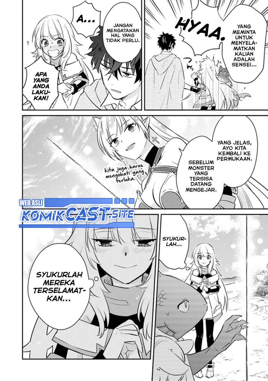 Daizai Dungeon Kyoushuujo no Hanmen Kyoushi: Hazure Gift no “Annaijin” ga Jitsuha Saikyou no Tansakusha de Aru Koto o, Seito-tachi wa Mada Shiranai Chapter 08 Gambar 33
