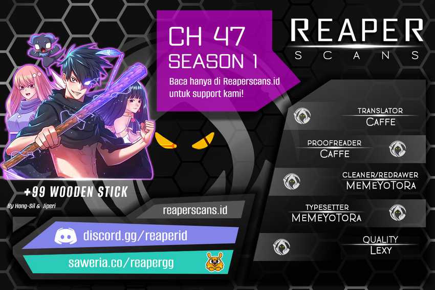 Baca Komik +99 Wooden Stick Chapter 47 Gambar 1