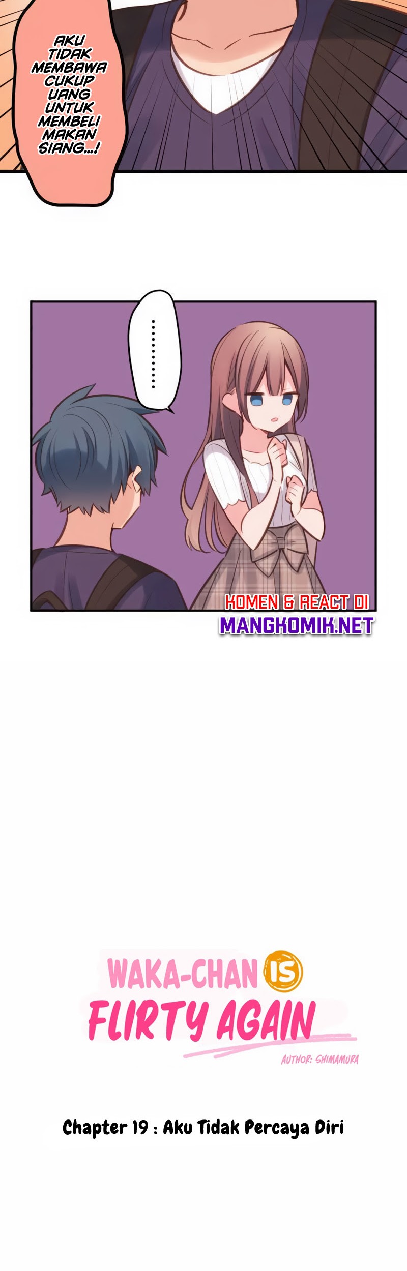 Waka-chan Is Flirty Again Chapter 19 Gambar 5