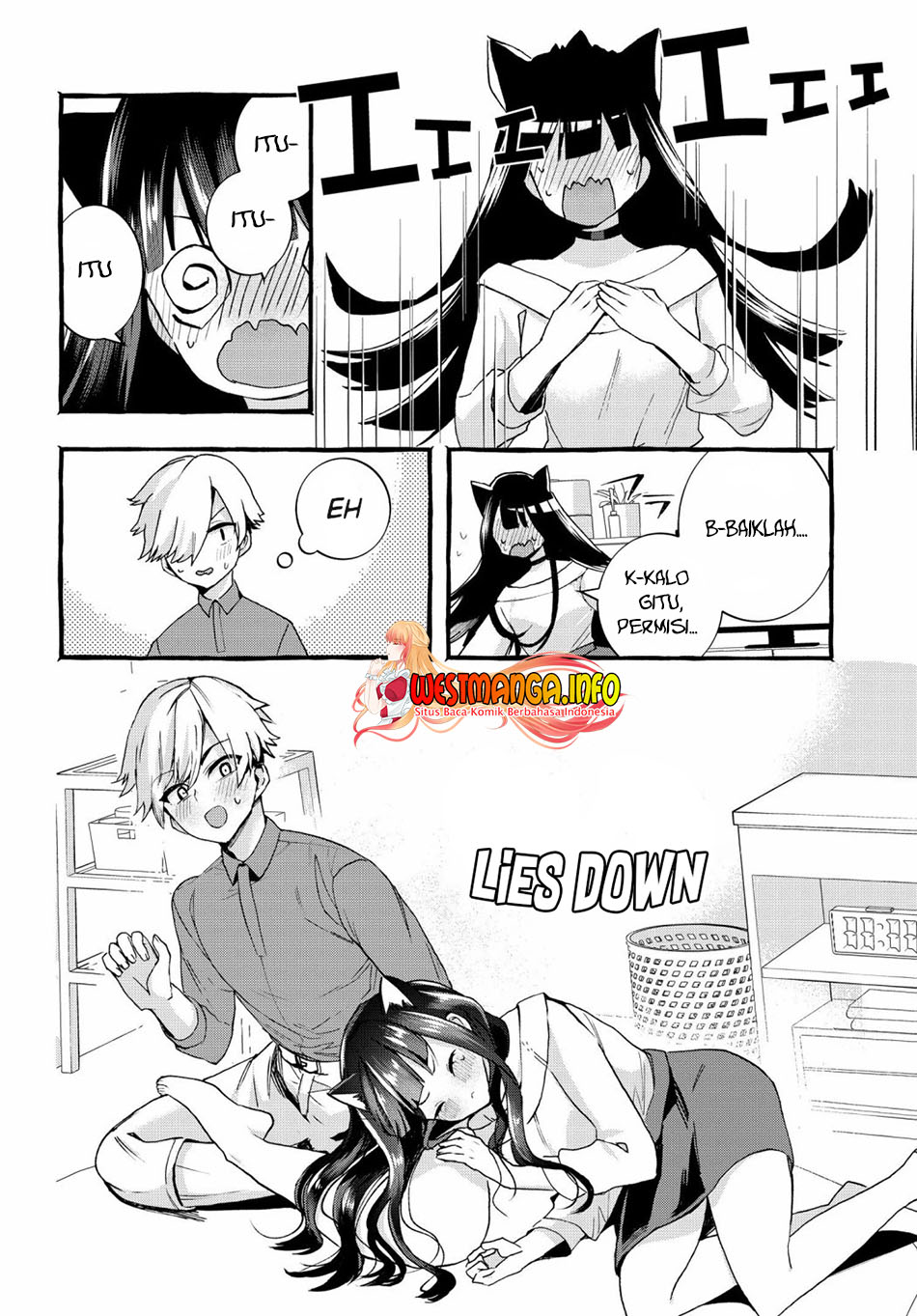 Chiteki de Cool na Kouhai Bijo, Ore no Kai Neko ni naru Chapter 03 Gambar 10