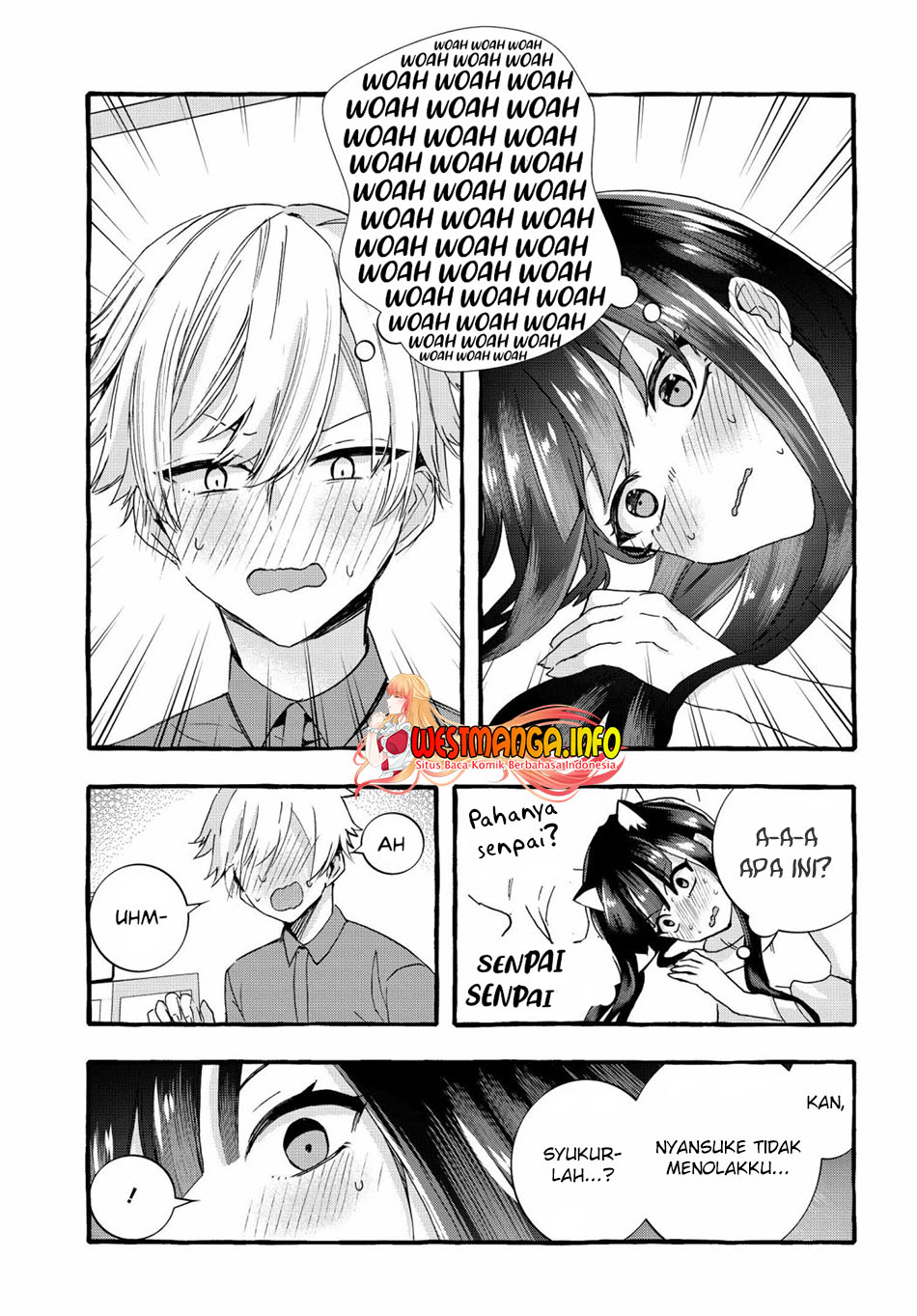 Chiteki de Cool na Kouhai Bijo, Ore no Kai Neko ni naru Chapter 03 Gambar 11