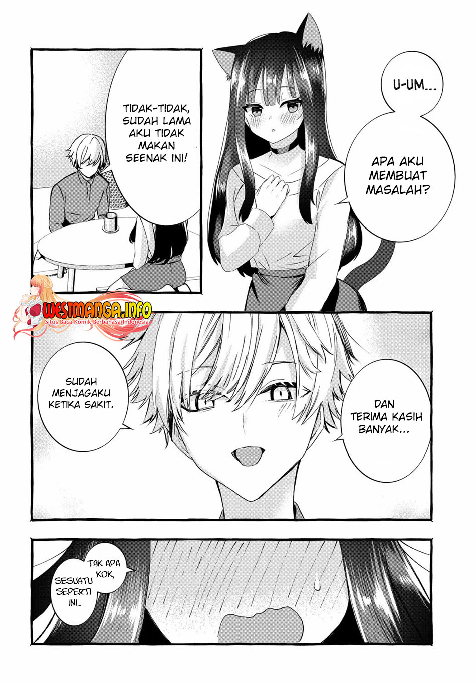 Chiteki de Cool na Kouhai Bijo, Ore no Kai Neko ni naru Chapter 03 Gambar 8