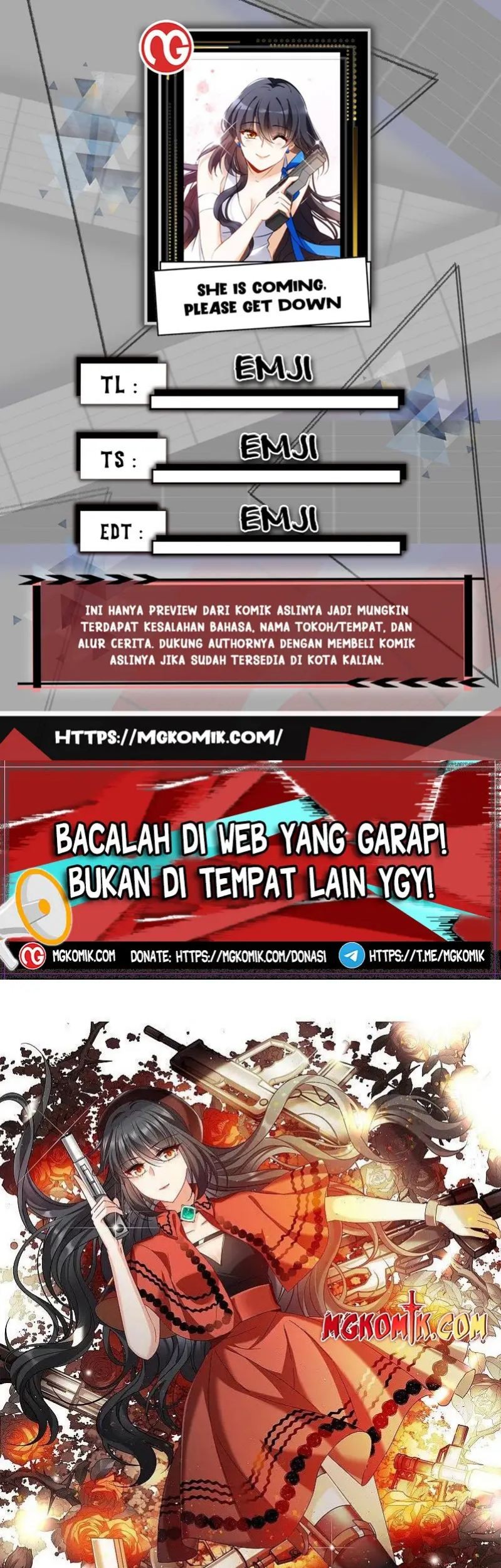 Baca Komik She Is Coming, Please Get Down! Chapter 308.5 Gambar 1