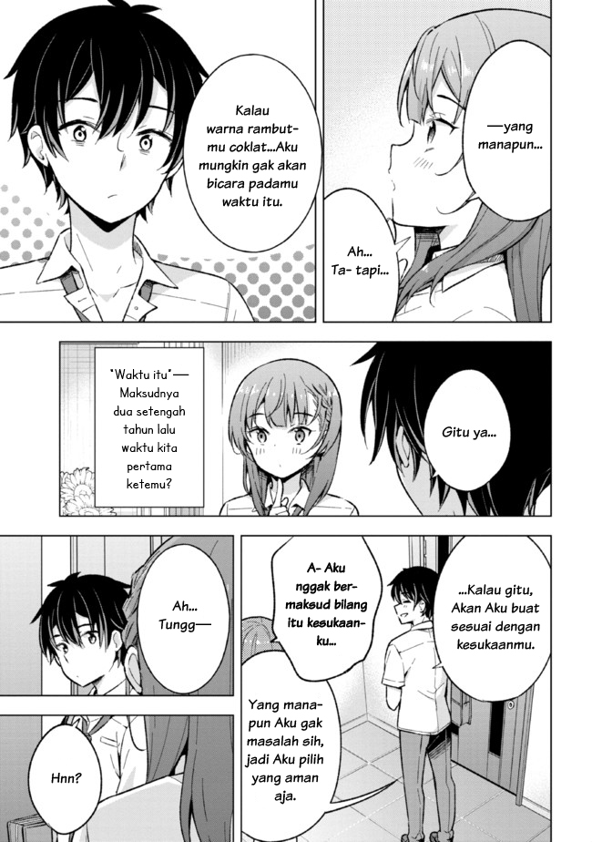 Yumemiru Danshi wa Genjitsushugisha Chapter 17.2 Gambar 14