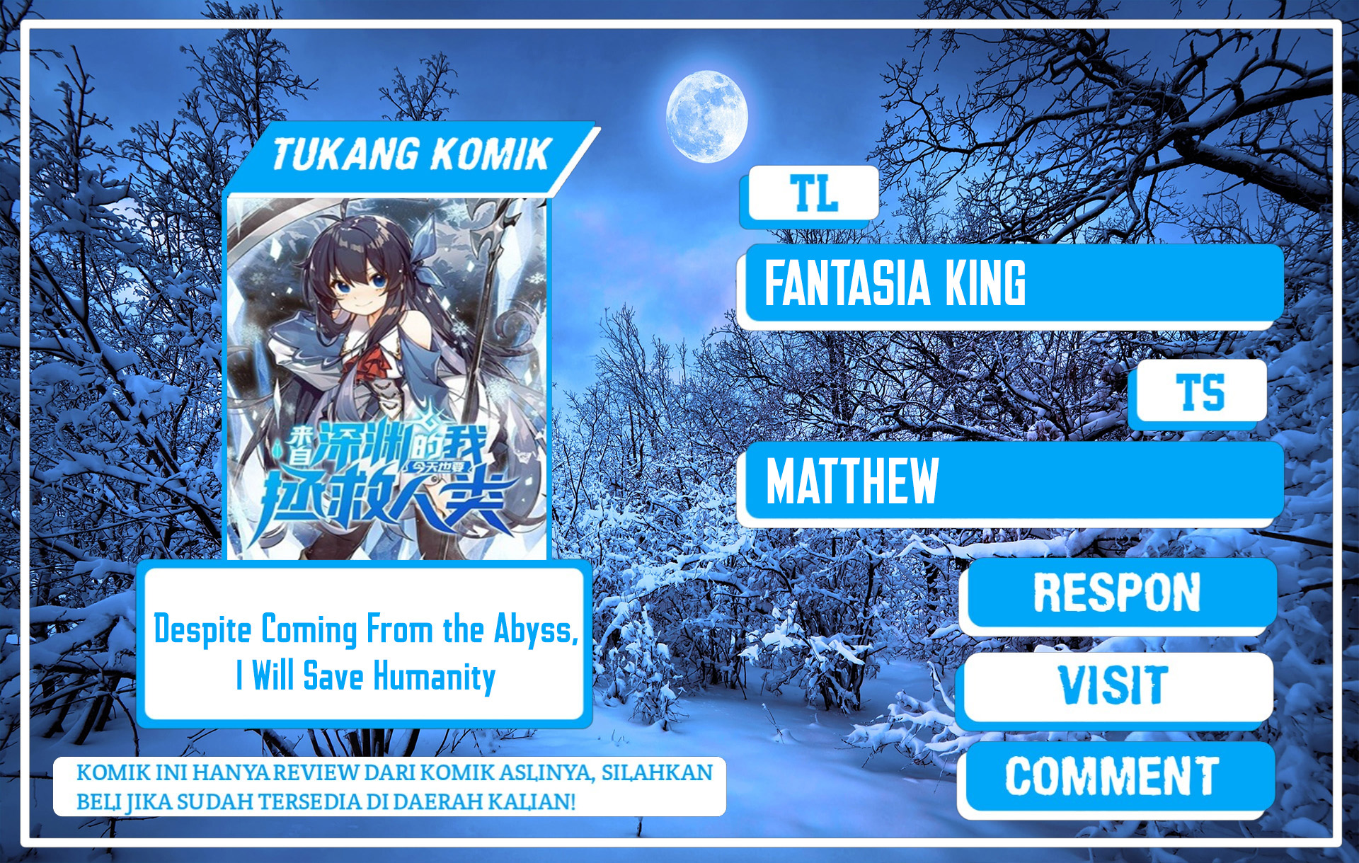 Baca Komik I Came From The Abyss to Save Mankind Chapter 27 Gambar 1
