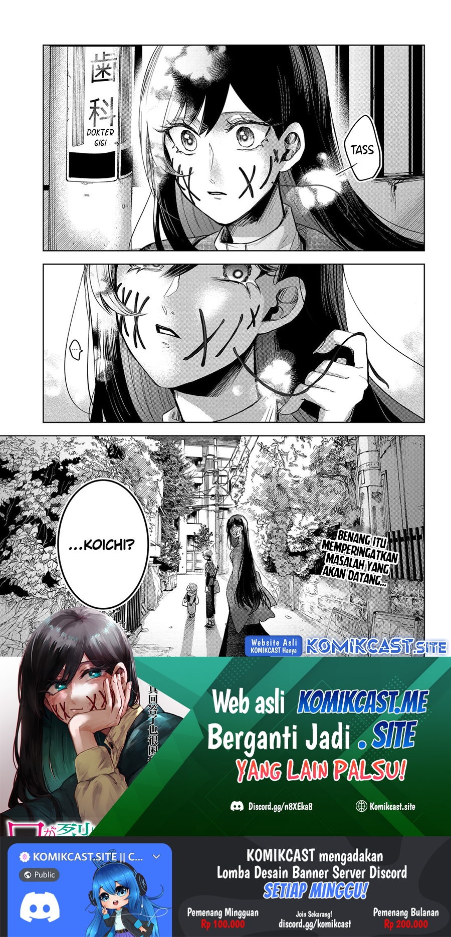 Kuchi ga Saketemo Kimi ni wa Chapter 55 Gambar 24
