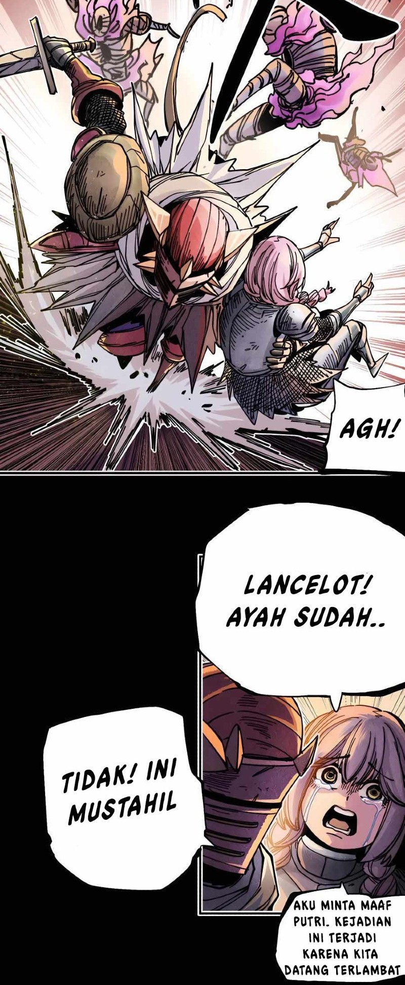 The Story of a Cursed Armor Chapter 11 Gambar 41