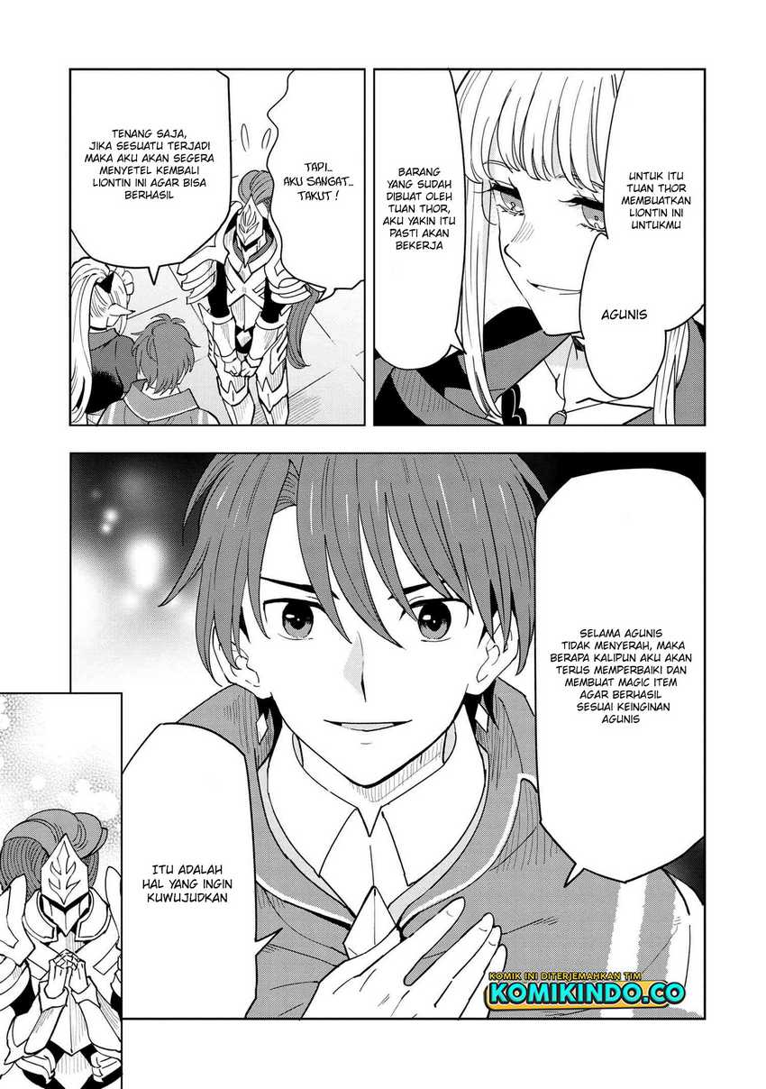 Souzou Renkinjutsushi wa Jiyuu wo Ouka suru: Kokyou wo Tsuihou saretara, Maou no Ohizamoto de Chouzetsu Kouka no Magic Item Tsukuri-houdai ni Narimashita Chapter 08.1 Gambar 10