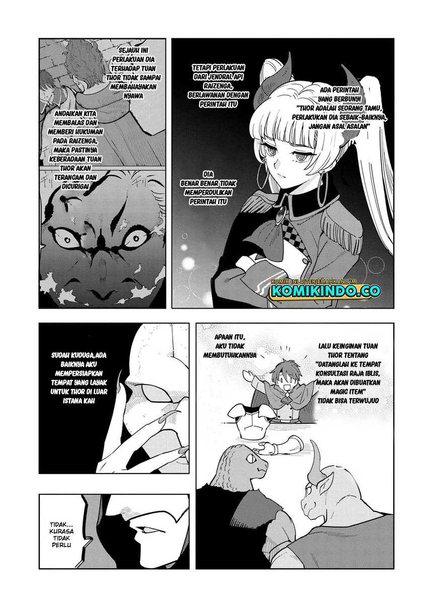 Souzou Renkinjutsushi wa Jiyuu wo Ouka suru: Kokyou wo Tsuihou saretara, Maou no Ohizamoto de Chouzetsu Kouka no Magic Item Tsukuri-houdai ni Narimashita Chapter 08.1 Gambar 4