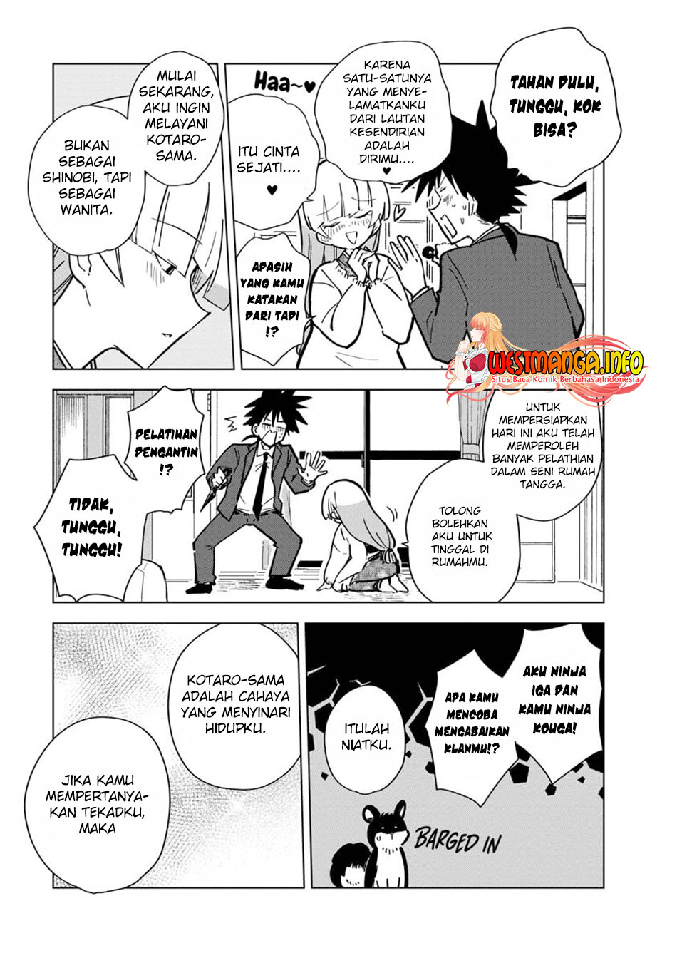 Living With a Kunoichi Chapter 03 Gambar 10