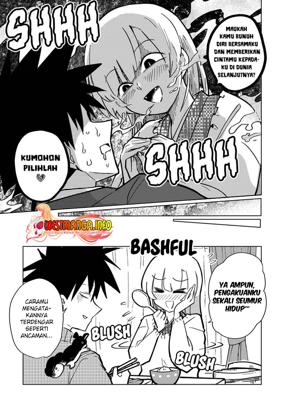 Living With a Kunoichi Chapter 03 Gambar 14