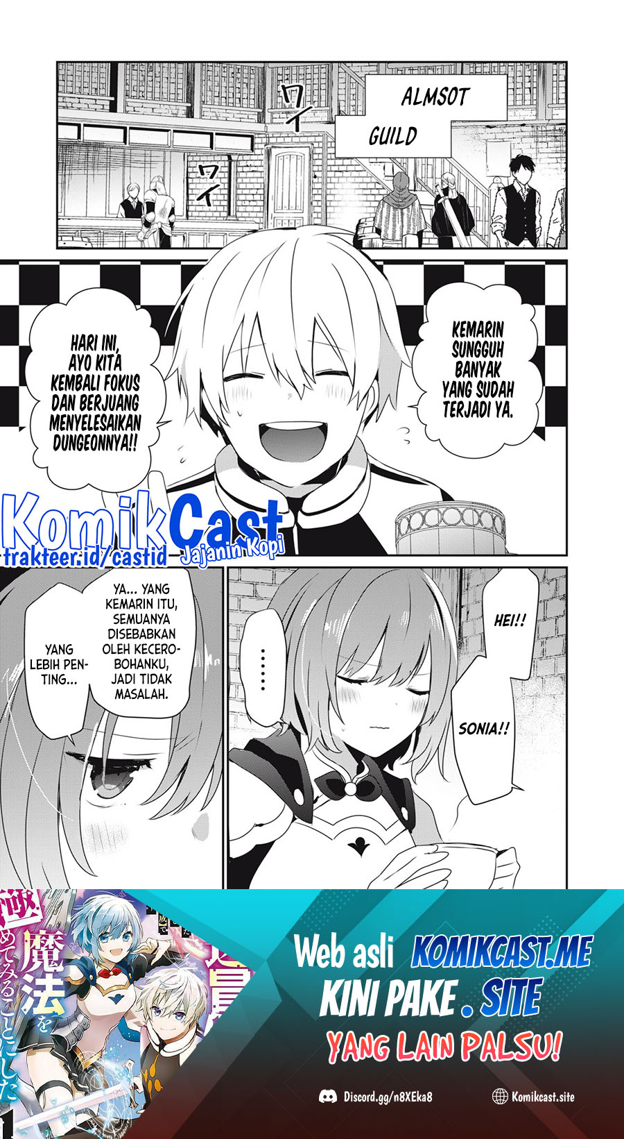 Baca  Teihen Boukensha da kedo Mahou wo Kiwamete Miru Koto ni Shita. Munou Skill kara Kami Skill ni Shinka Shita “Mahou Souzou” to “Item Sakusei” de Musou Suru Chapter 14.1 Gambar 2