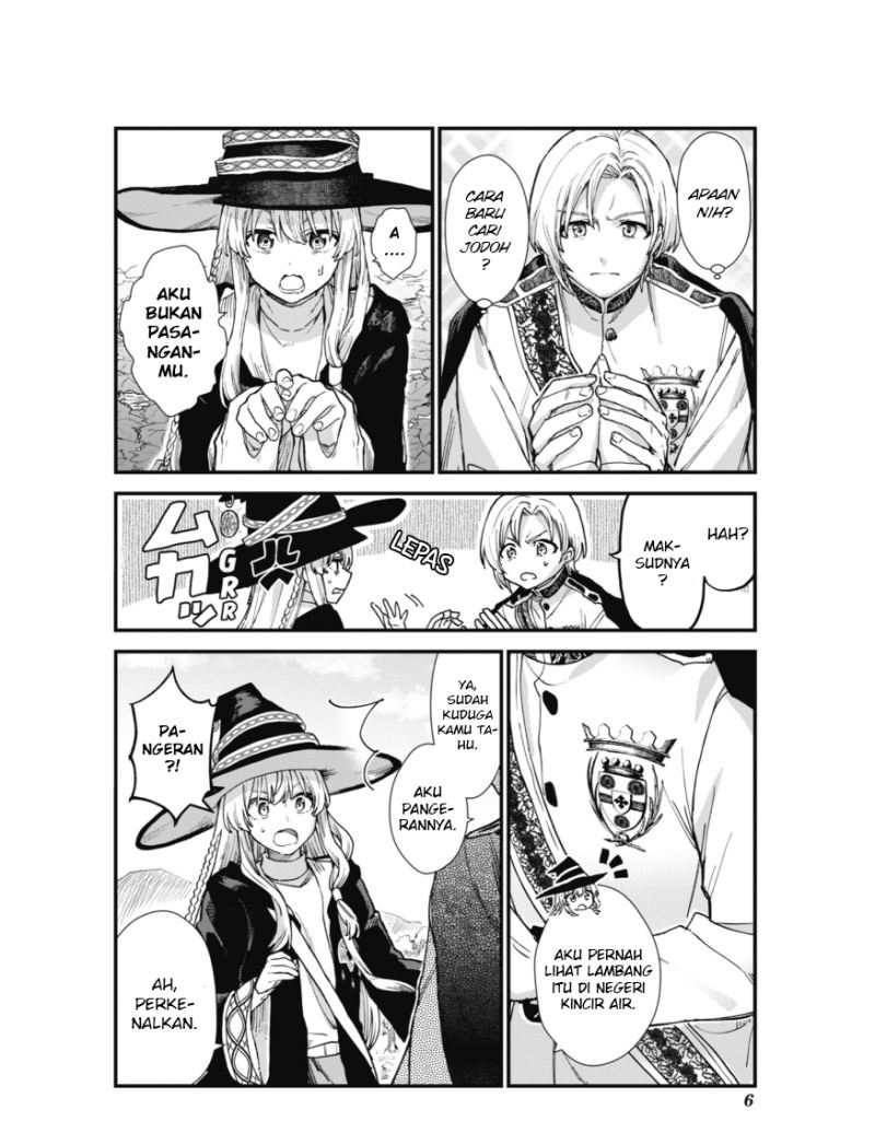 Majo no Tabitabi Chapter 09 Gambar 5