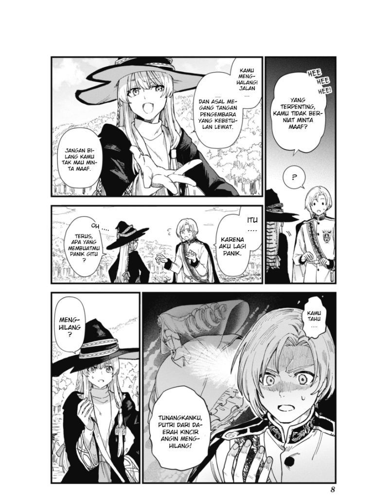 Majo no Tabitabi Chapter 09 Gambar 7