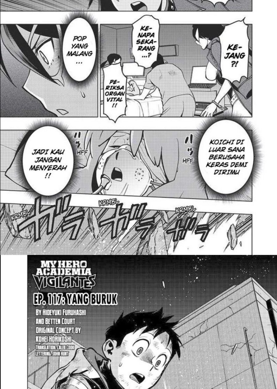Baca Vigilante: Boku no Hero Academia Illegal Chapter 117 Gambar 2