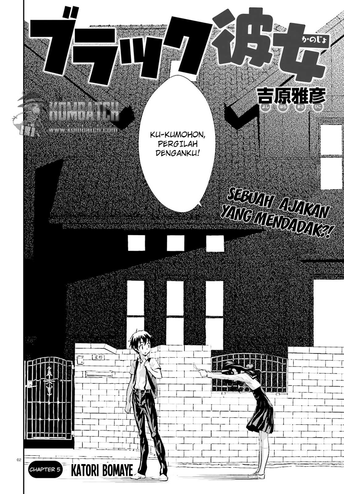 Black Kanojo Chapter 05 Gambar 5