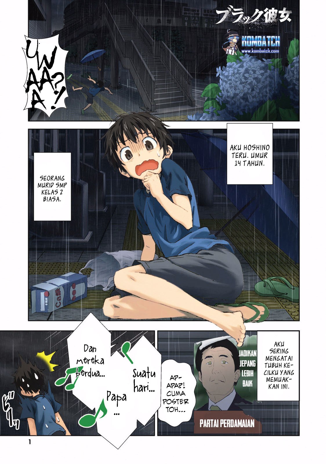 Baca Manga Black Kanojo Chapter 1 Gambar 2