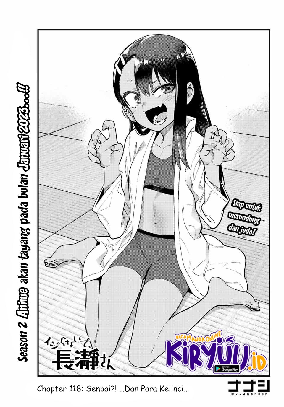 Baca Ijiranaide, Nagatoro-san Chapter 118 Gambar 2