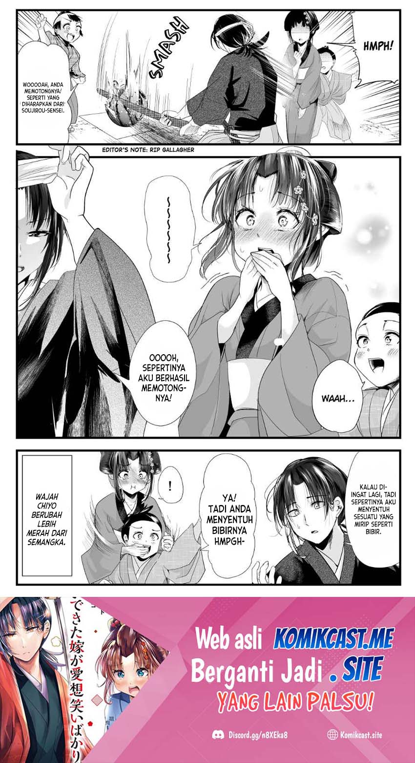 My New Wife Is Forcing Herself to Smile Chapter 69 Gambar 5