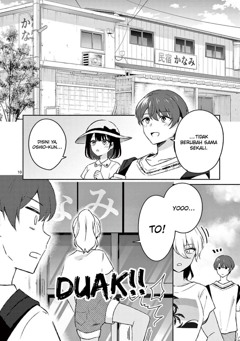 Shiotaiou no Sato-san ga Ore ni dake Amai Chapter 25 Gambar 13