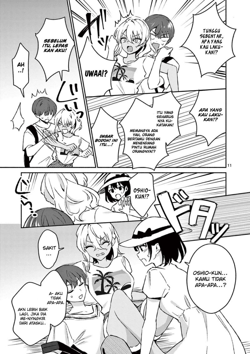 Shiotaiou no Sato-san ga Ore ni dake Amai Chapter 25 Gambar 14