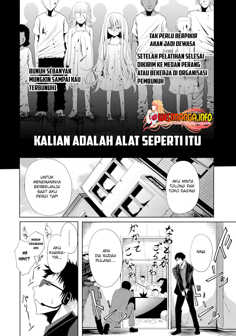 Nina wa Papa o Koroshitai Chapter 04 Gambar 18