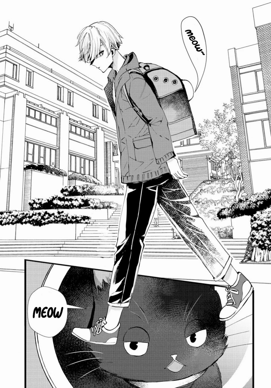 Chiteki de Cool na Kouhai Bijo, Ore no Kai Neko ni naru Chapter 04 Gambar 3