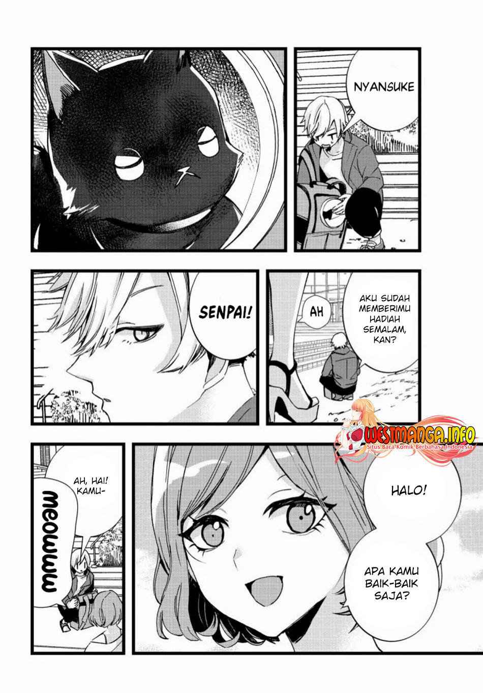 Chiteki de Cool na Kouhai Bijo, Ore no Kai Neko ni naru Chapter 04 Gambar 4