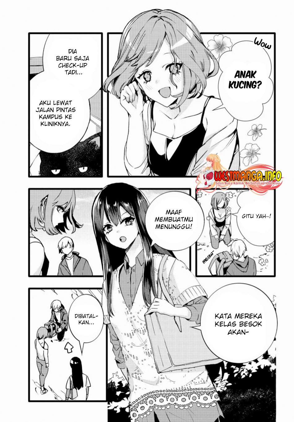 Chiteki de Cool na Kouhai Bijo, Ore no Kai Neko ni naru Chapter 04 Gambar 5
