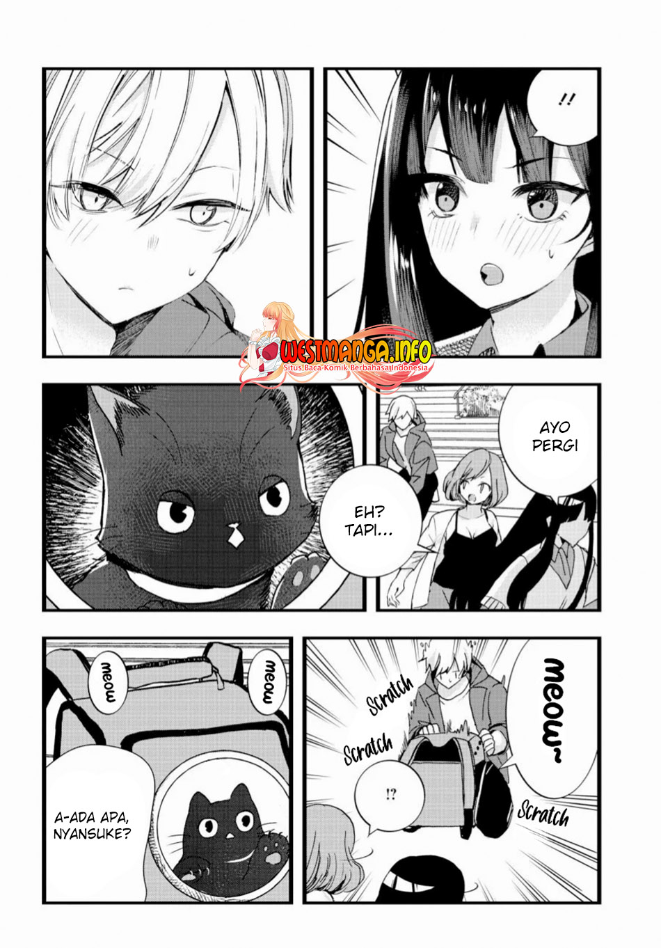 Chiteki de Cool na Kouhai Bijo, Ore no Kai Neko ni naru Chapter 04 Gambar 6