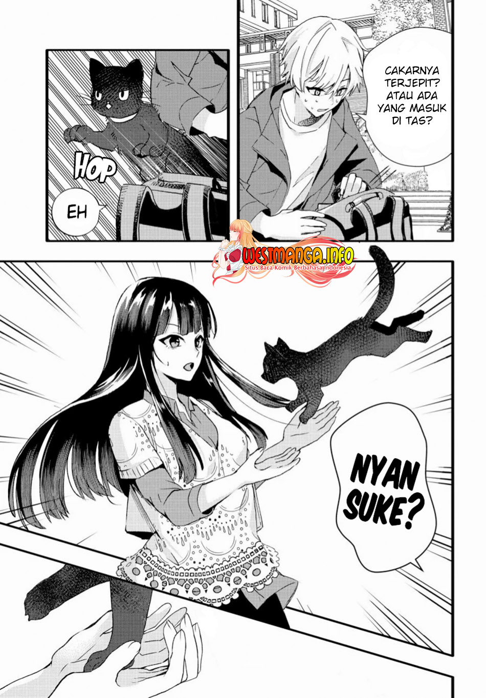 Chiteki de Cool na Kouhai Bijo, Ore no Kai Neko ni naru Chapter 04 Gambar 7