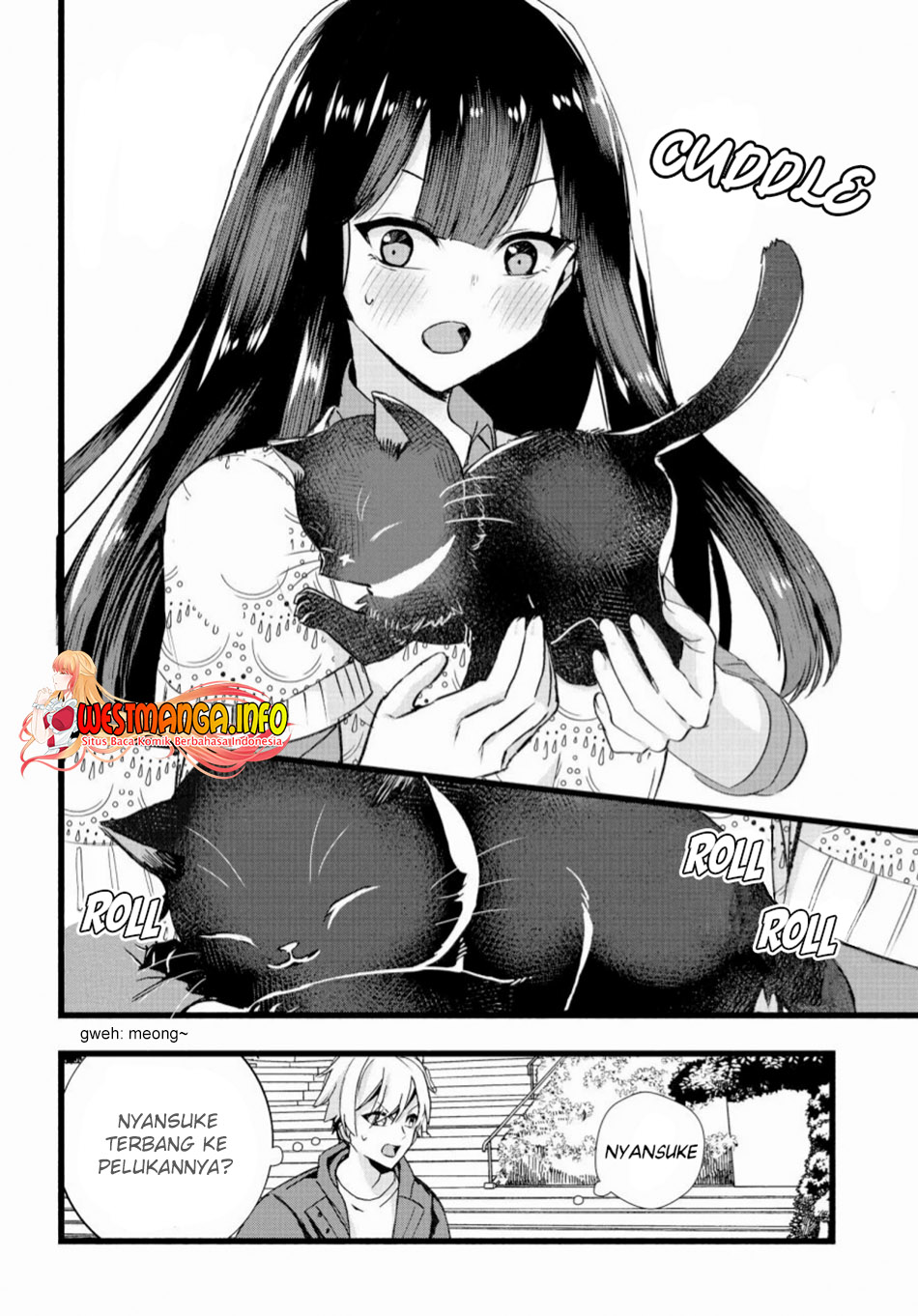 Chiteki de Cool na Kouhai Bijo, Ore no Kai Neko ni naru Chapter 04 Gambar 8